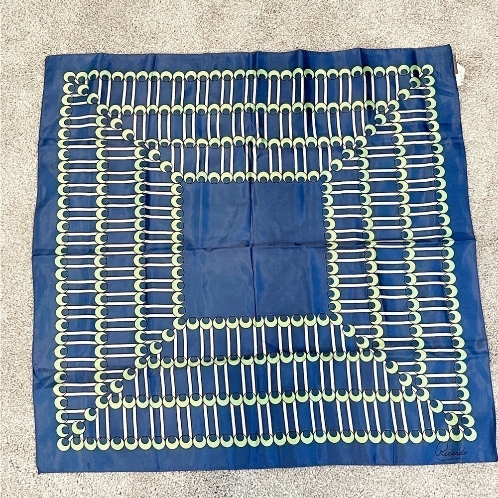 Vintage Harper's Bazaar Magazine Partially Finished Needlepoint Piece 16” X 22”